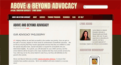Desktop Screenshot of beyondadvocacy.com